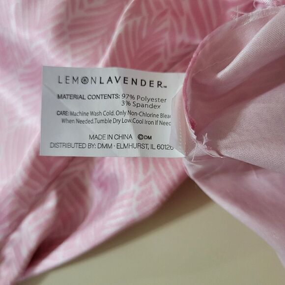 Lemon Lavender Pink Print Silky Satin Pillowcase - Picture 8 of 10